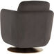 Gilley Meg Ash Swivel Lounge Chair, Swivel